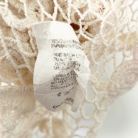 Cream crochet cardigan - Picture 3 of 3